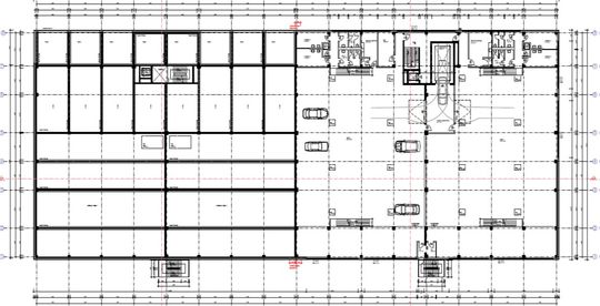 Multifunktionale Gewerbehallen mit Büroanteil